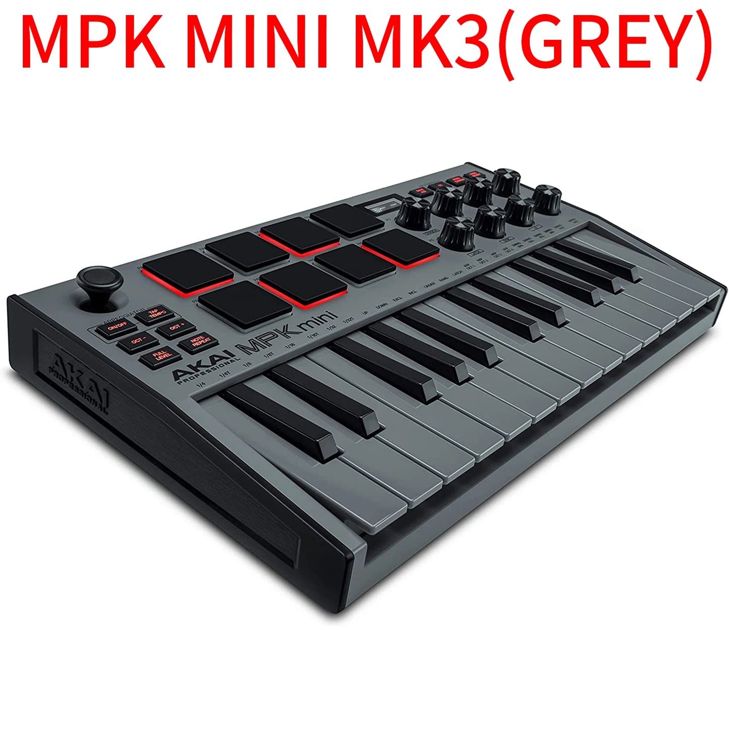 Akai professional MPK Mini MK3 - 25 key ultra portable USB MIDI drum pad and keyboard controller